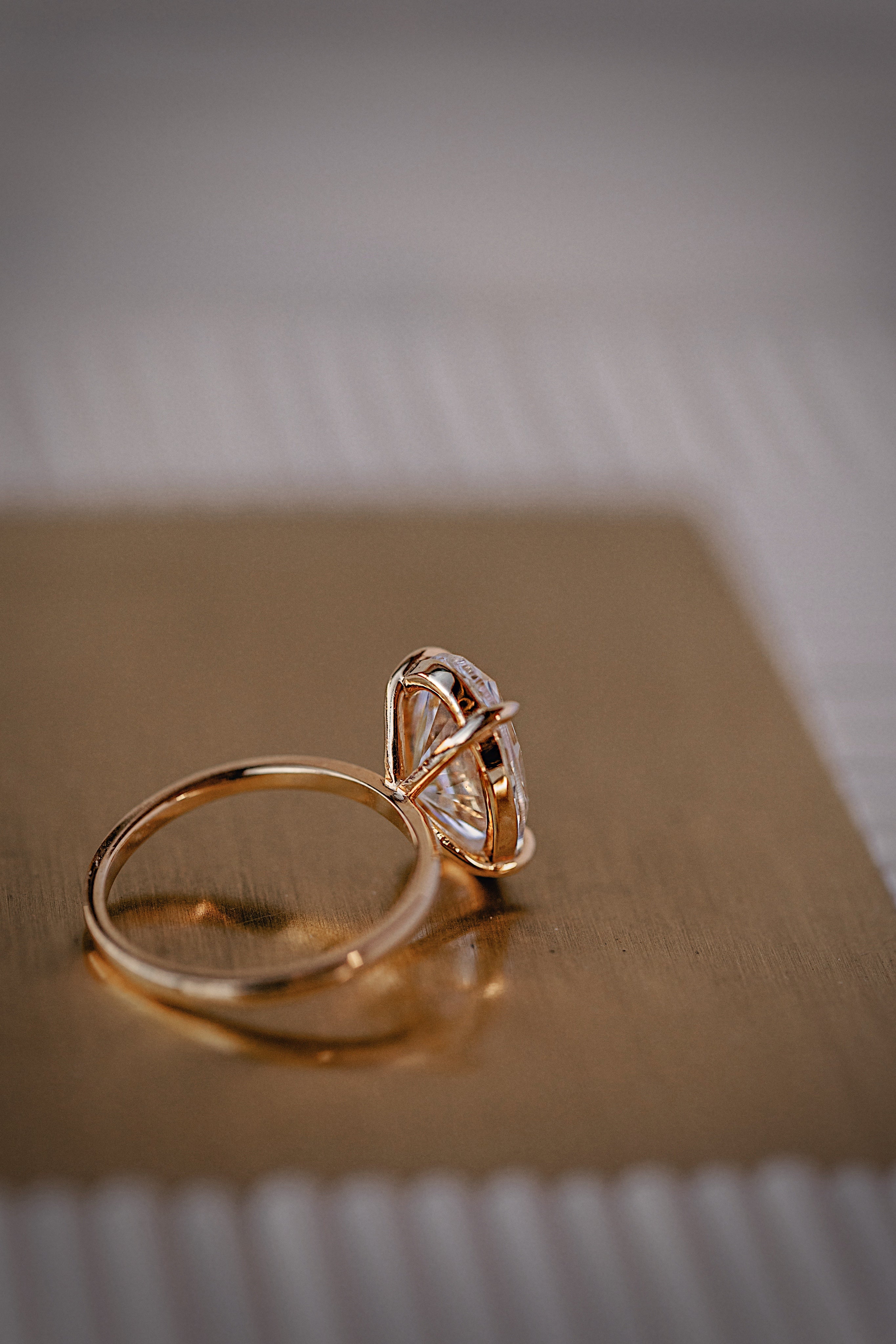 5.01 Carat Oval Lab Diamond Solitaire Ring