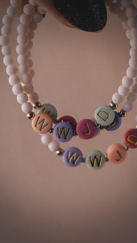 WWJD Bracelet - The Neon Cactus Studio