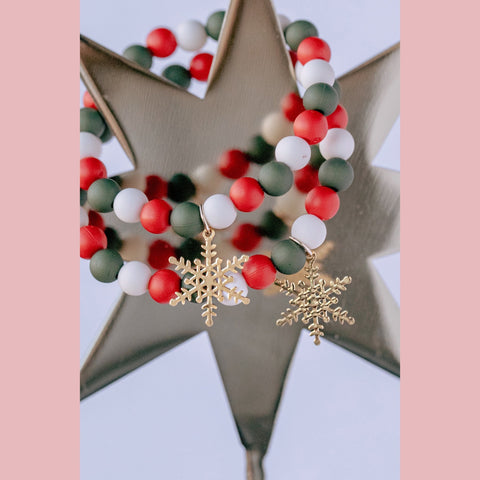 Gold Snowflake Bracelet