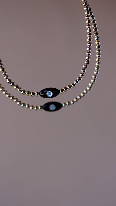 Black Evil Eye Bracelet