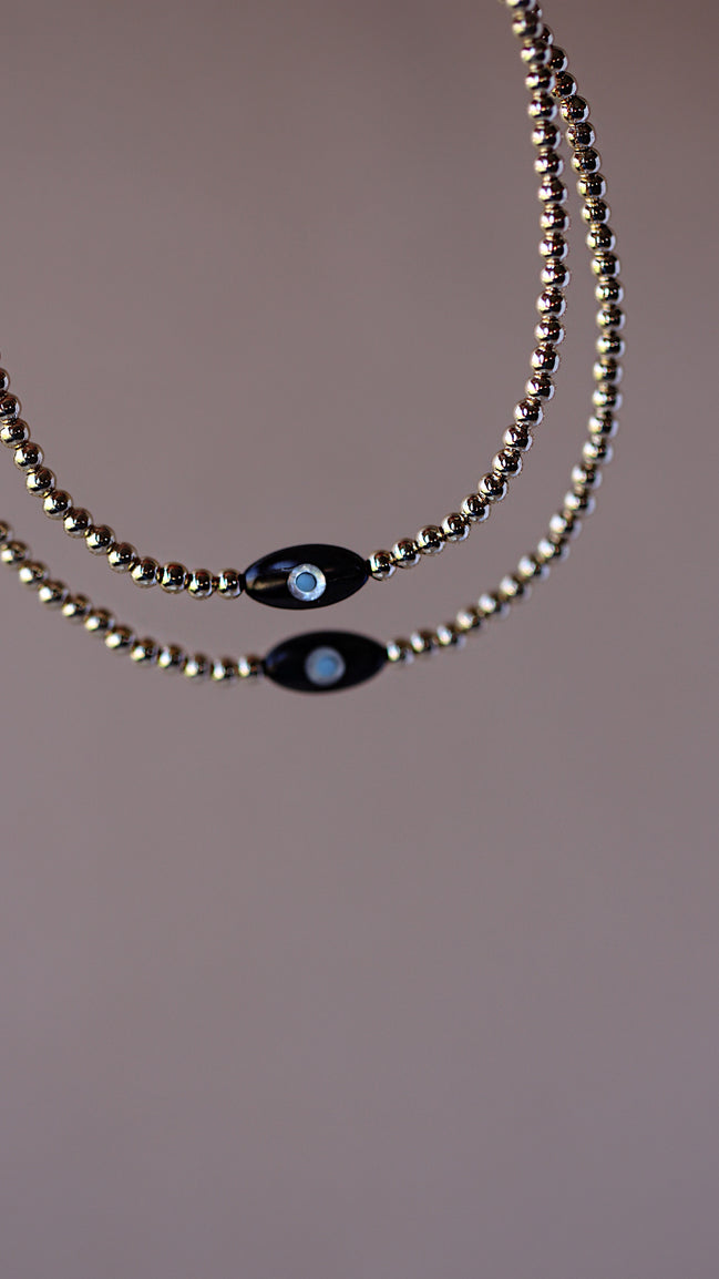 Black Evil Eye Bracelet