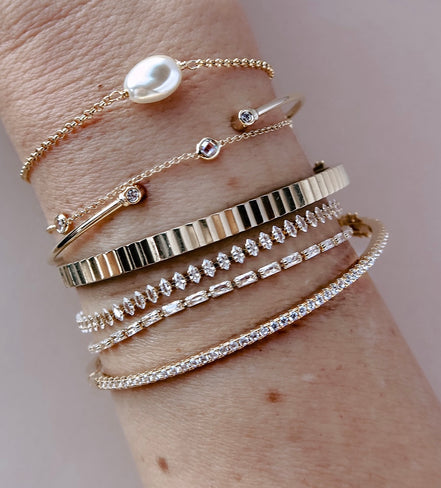 CZ Satellite Bracelet