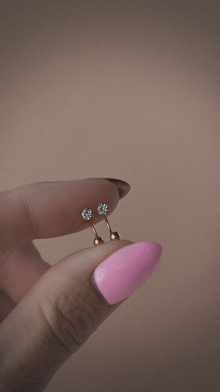 Double Take CZ earrings