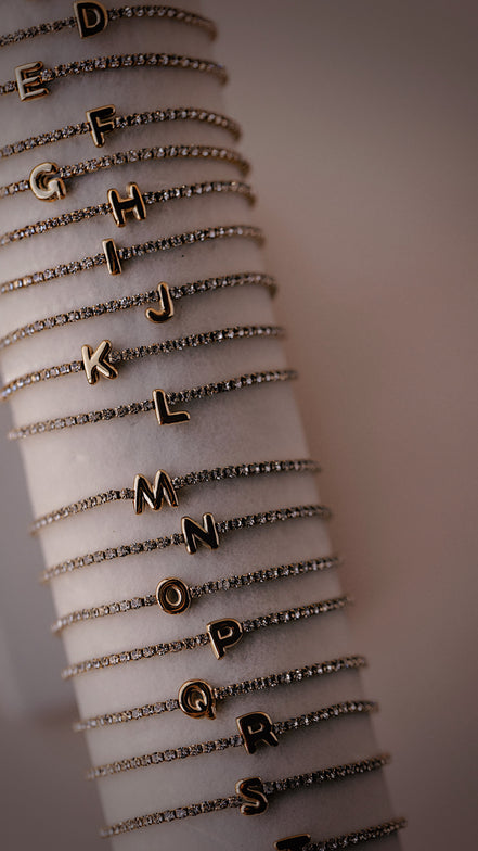 The Pop Art Initial Bracelet