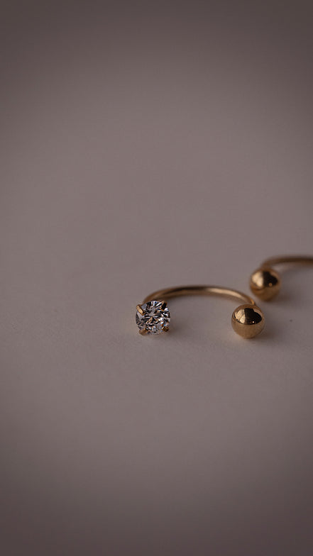 Double Take CZ earrings