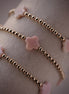 Rosé Clover Bracelet