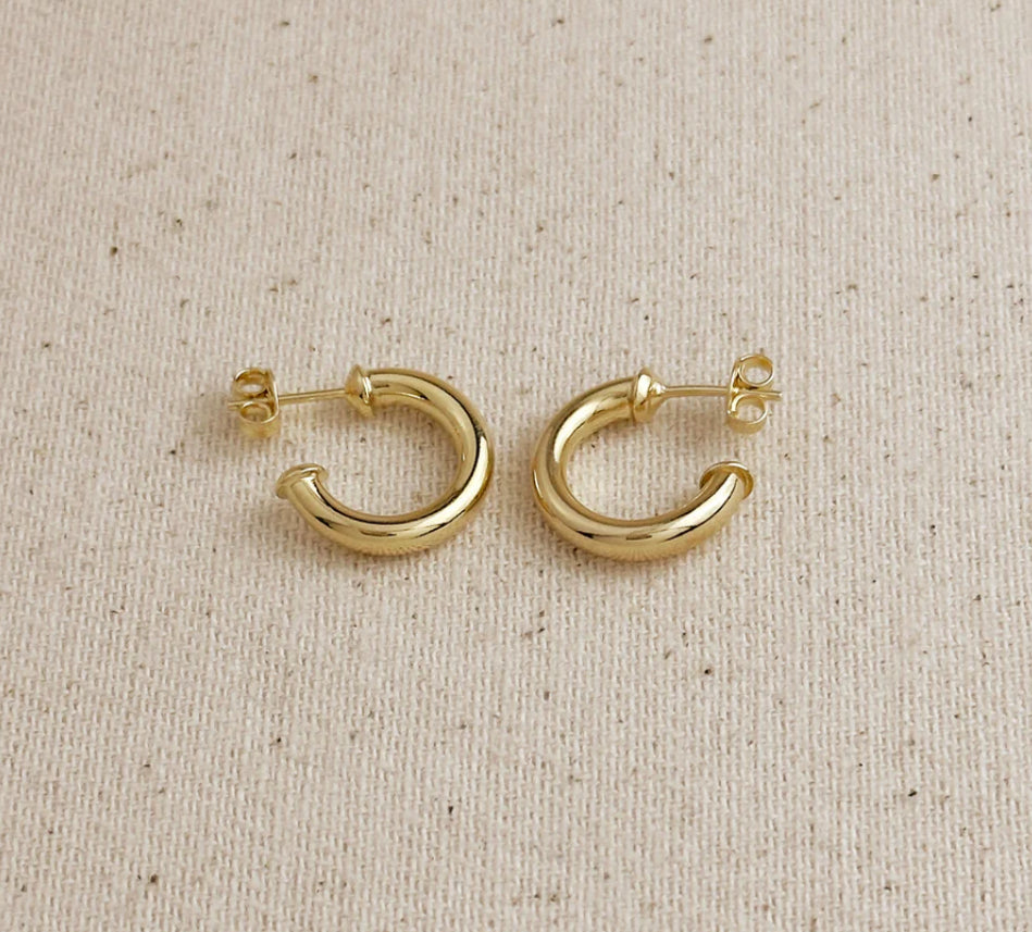 Classic C Hoop Earring