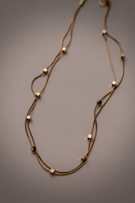 Double Strand Necklace