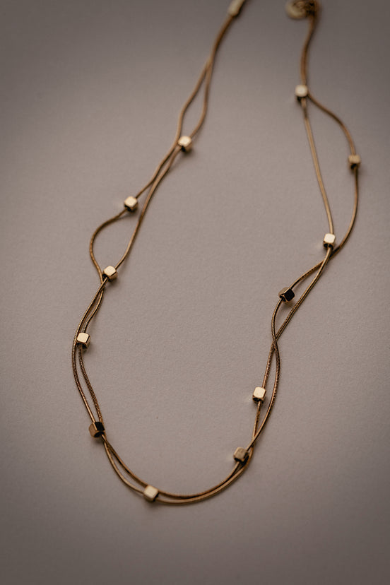 Double Strand Necklace