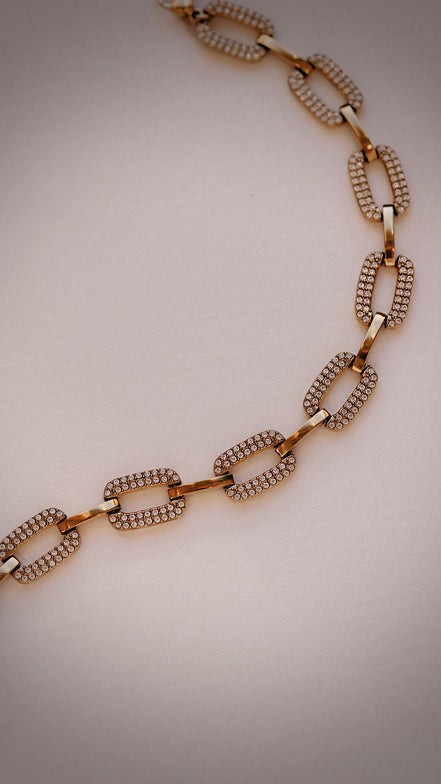 Pave Link Bracelet