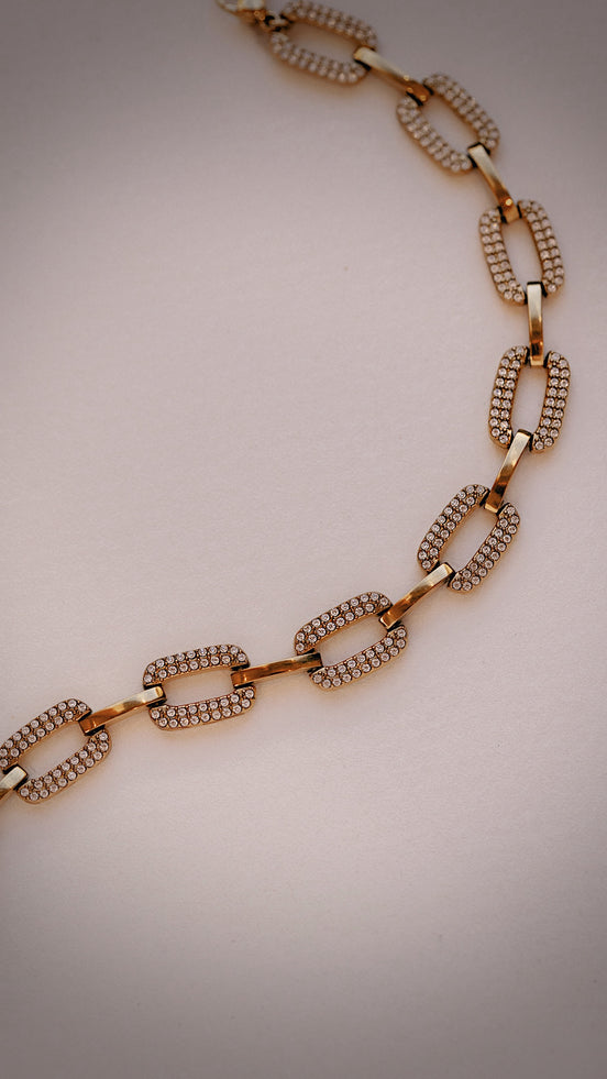 Pave Link Bracelet