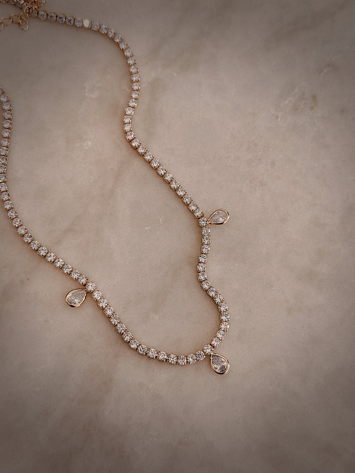 Maribel Tennis Necklace