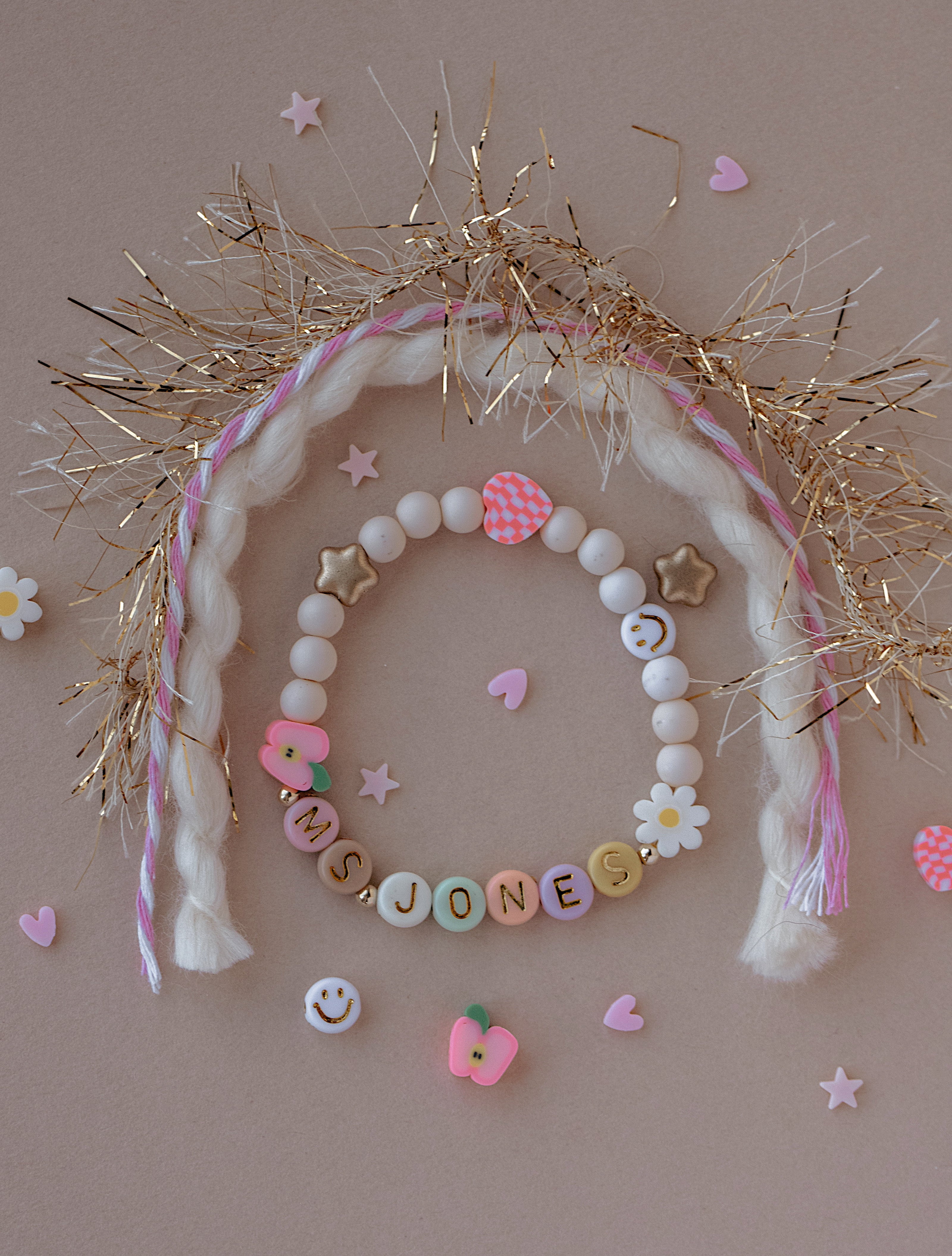 Teacher Appreciation Bracelet - The Neon Cactus Studio