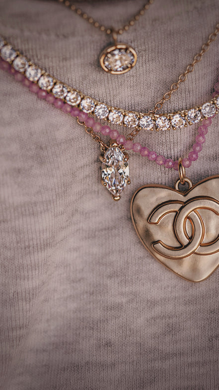 No Flip Tennis Necklace