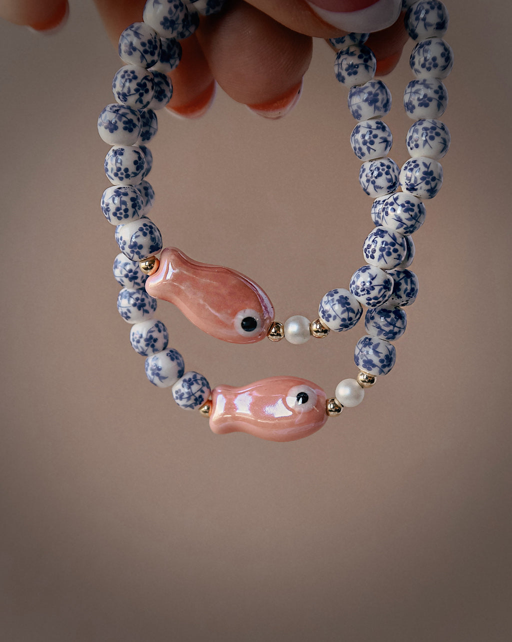 Floral Fish Bracelet