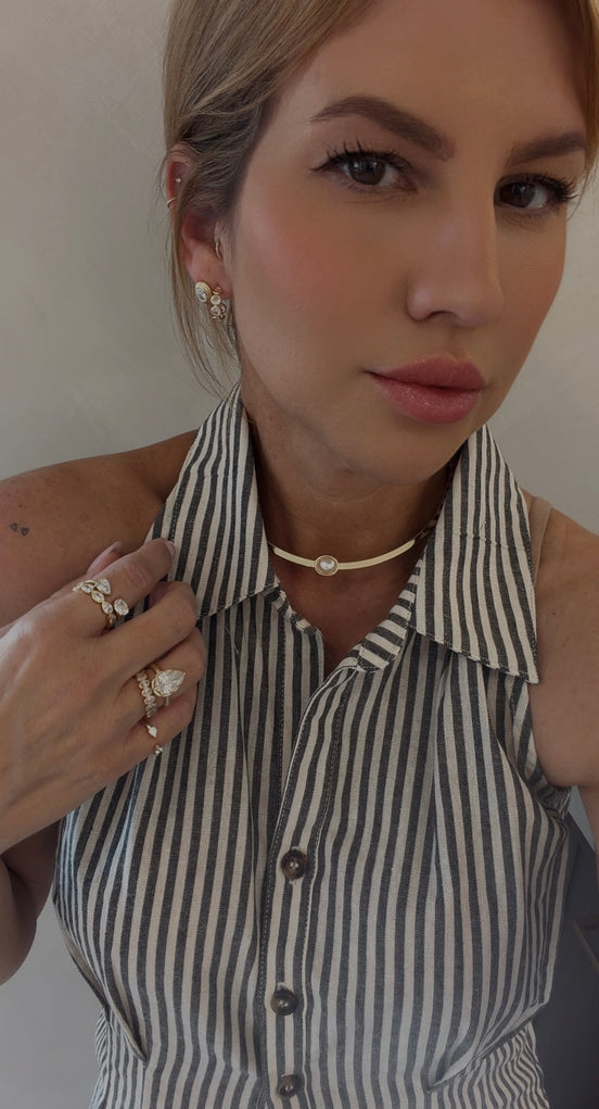 Moonrise Collar Necklace