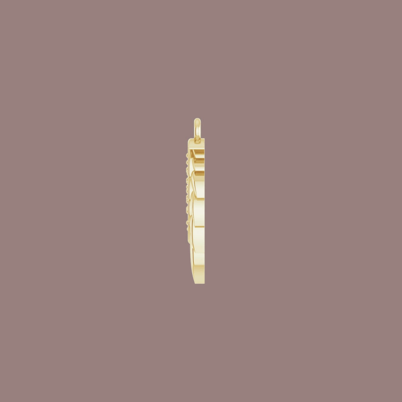 14kt Gold And Diamond Angel Wing Charm