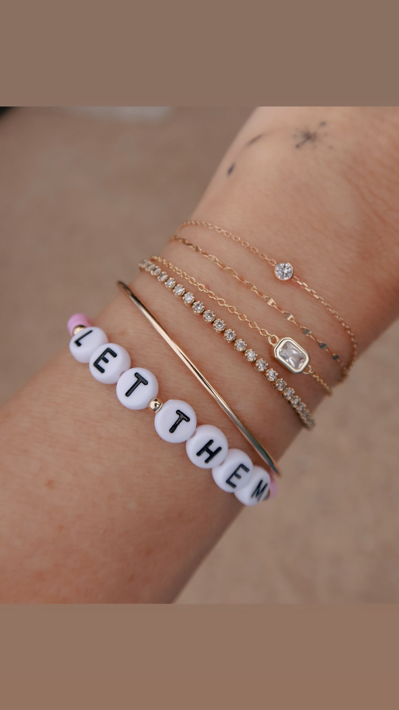 Let Them Bracelet