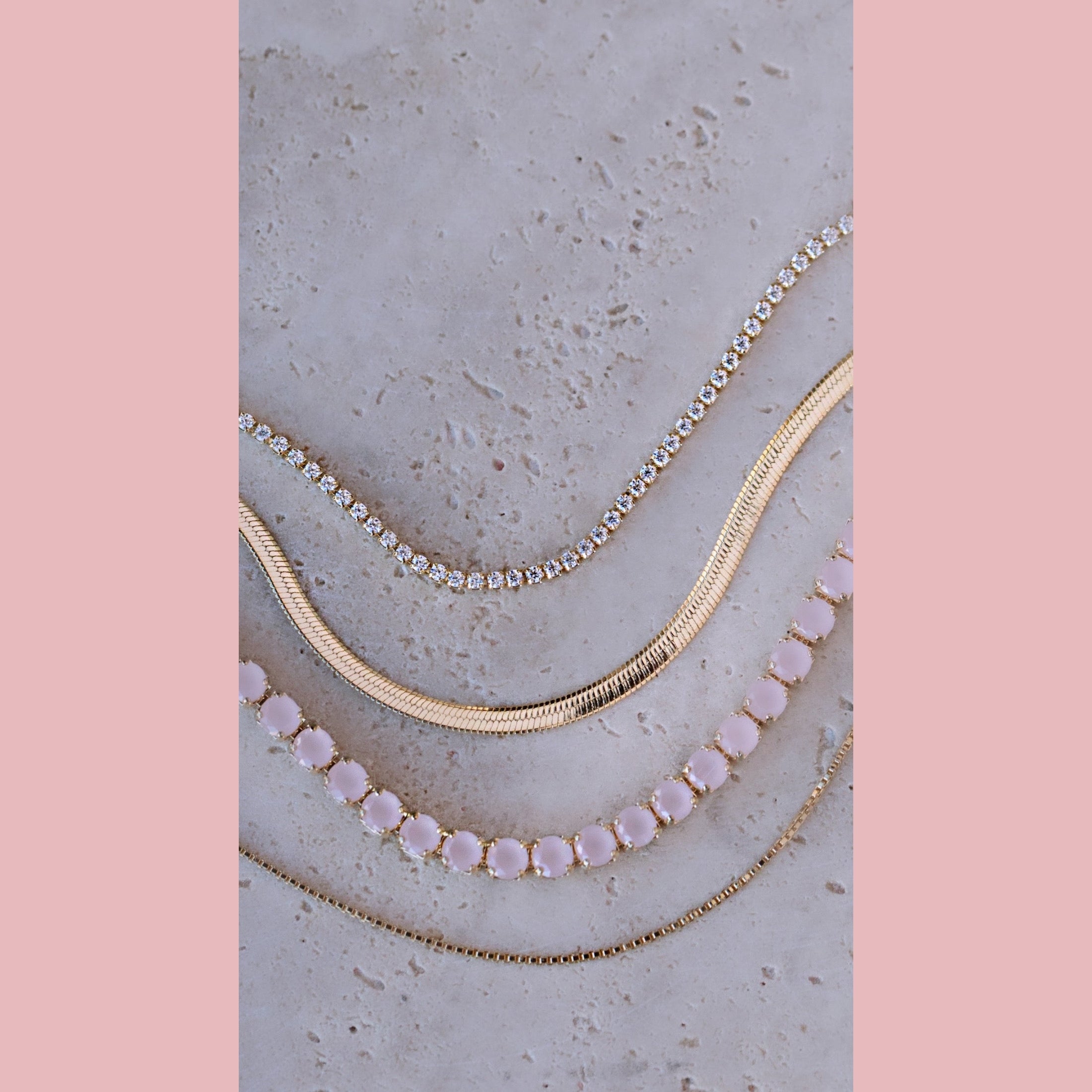 Dainty Diamond CZ Tennis Choker