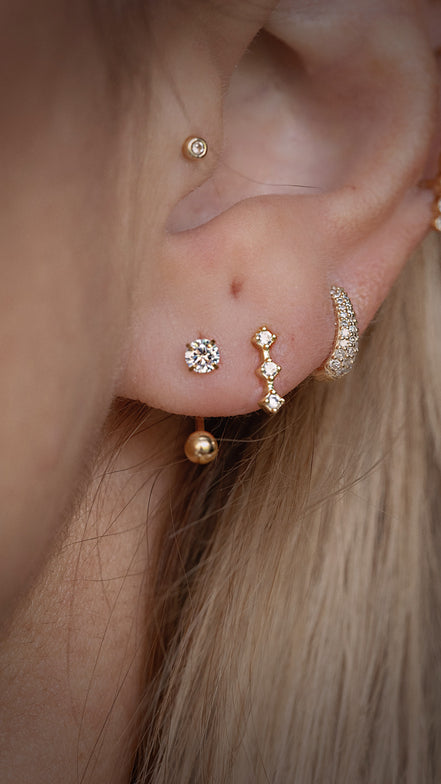 Double Take CZ earrings