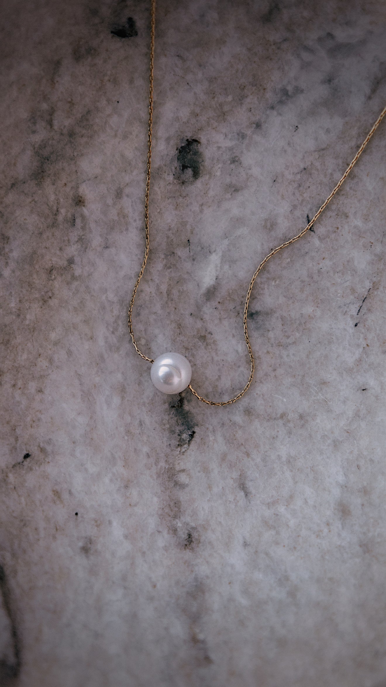 Pearl Solitaire Necklace