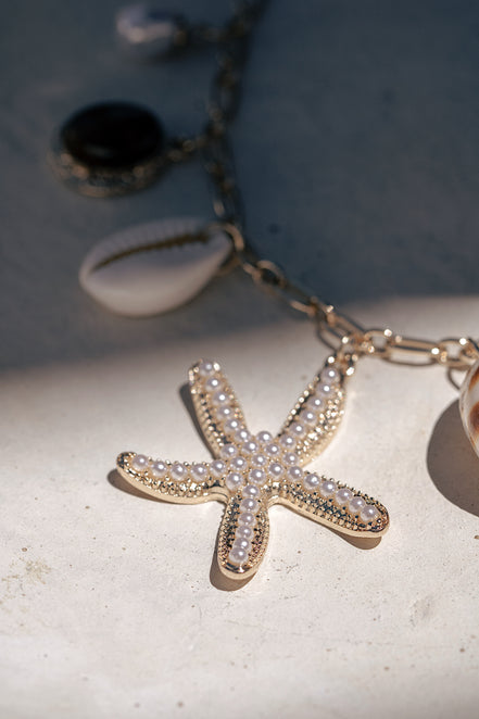 Beach Babe Charm Necklace