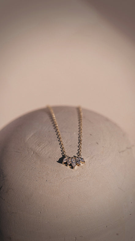 Solstice Marquise Necklace