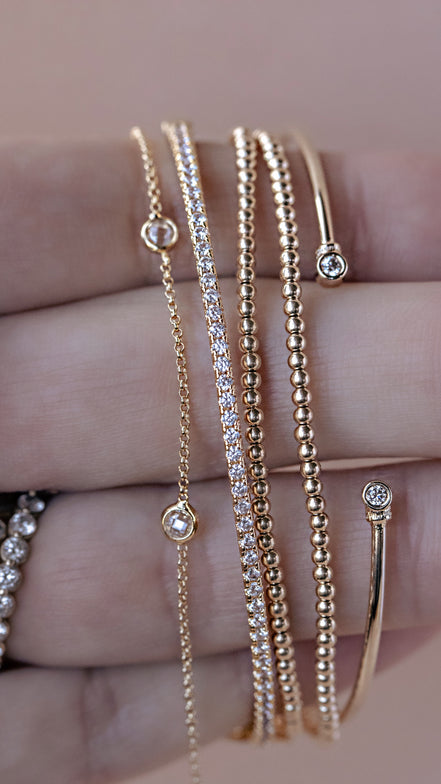 CZ Satellite Bracelet