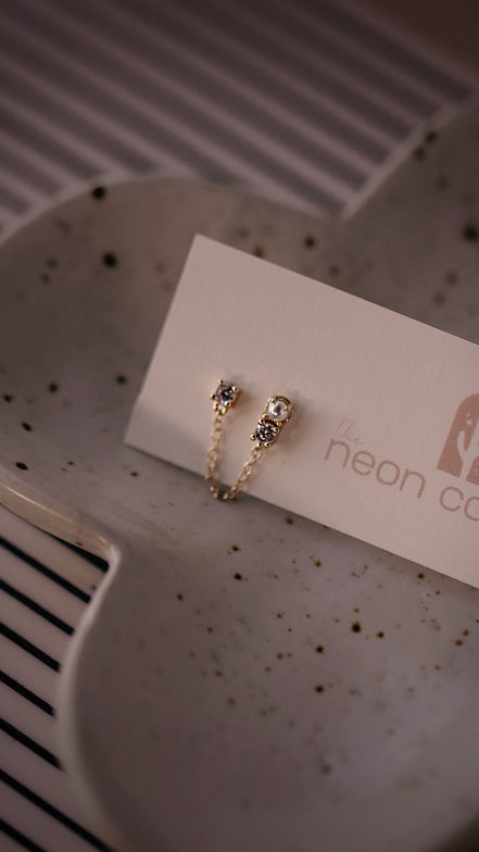 Double Stud Earrings