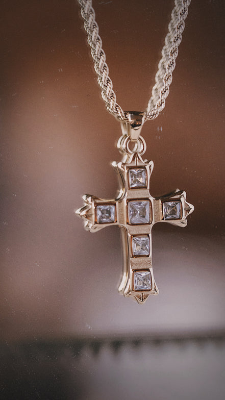 Beacon Cross Necklace