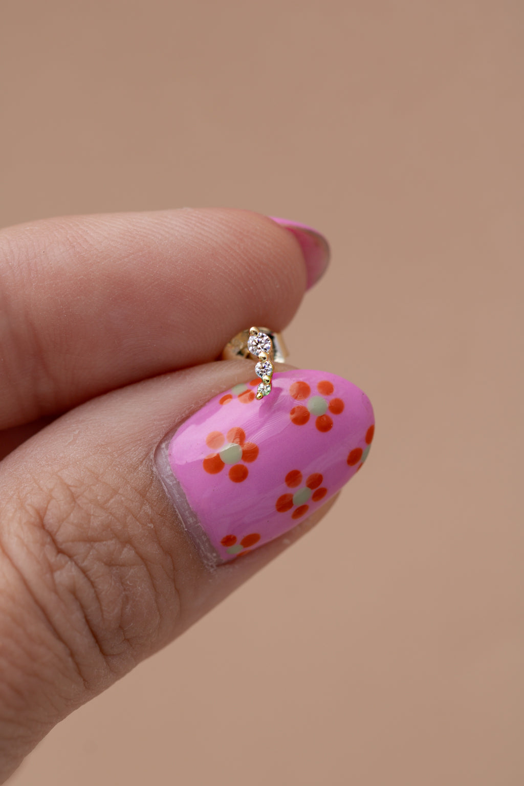 Curved Trio Studs