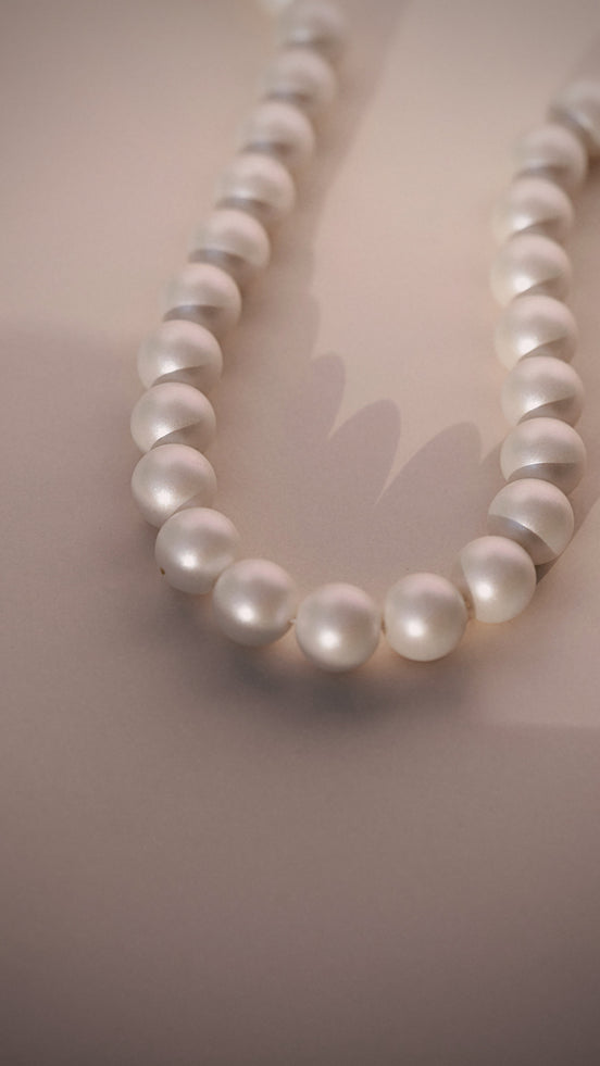 Chunky Pearl Strand Necklace