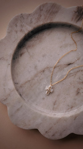 Double Cross Necklace