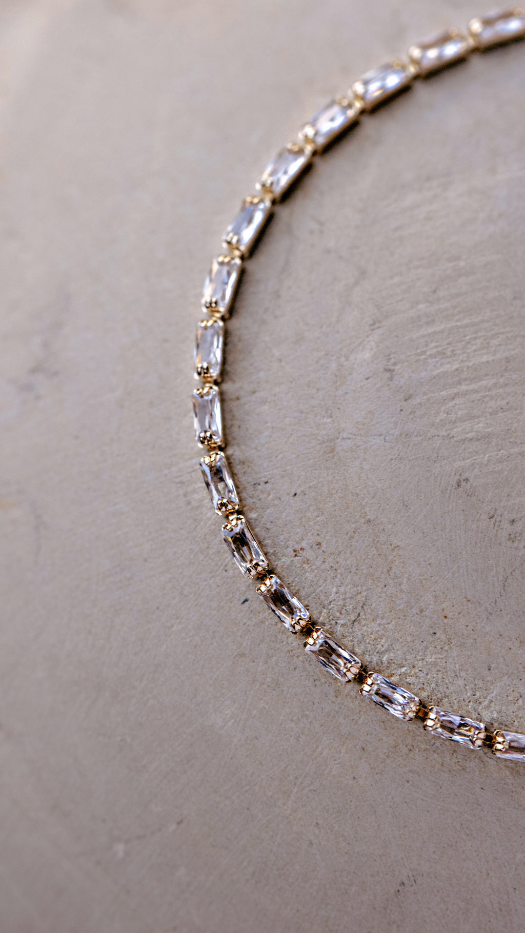 Dainty Baguette Tennis Bracelet