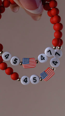 Red 45 47 Bracelet