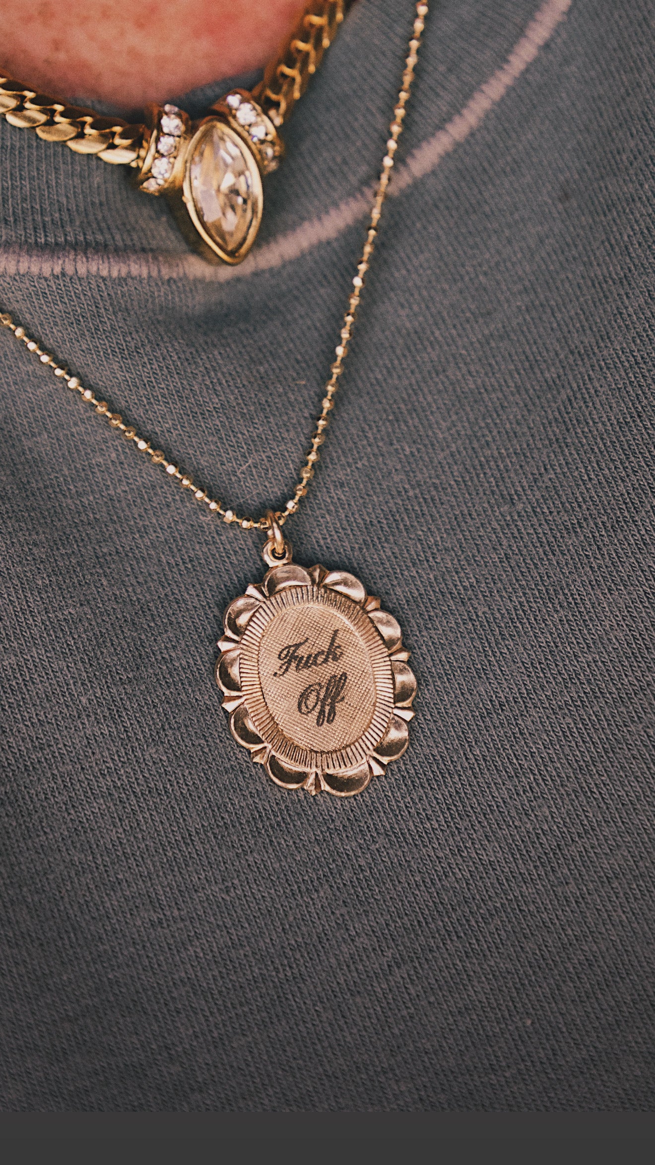 Heirloom Medallion Necklace