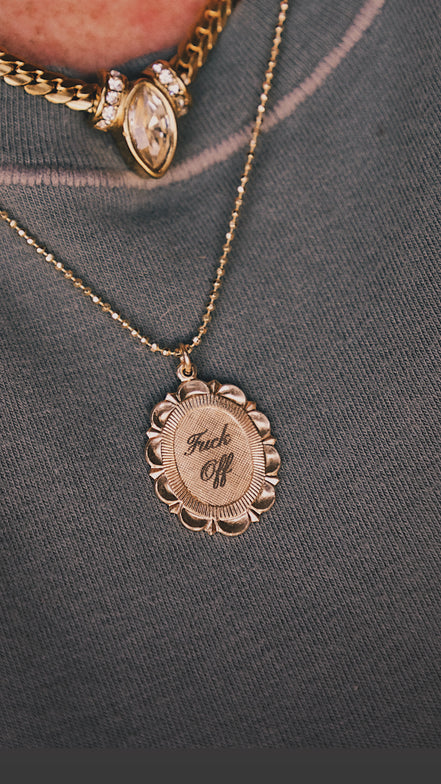 Heirloom Medallion Necklace