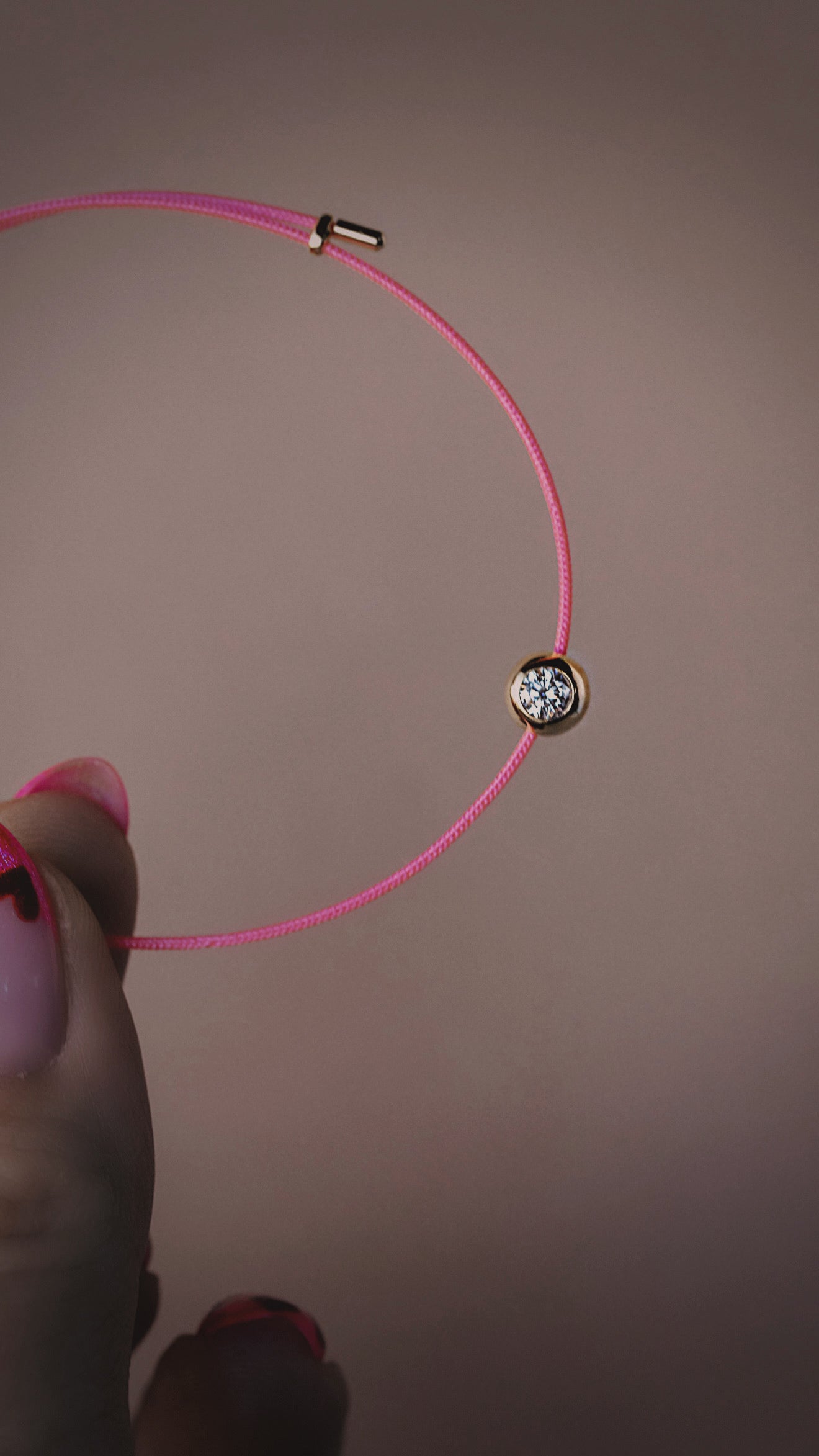 Bezel Cord Bracelet - The Neon Cactus Studio