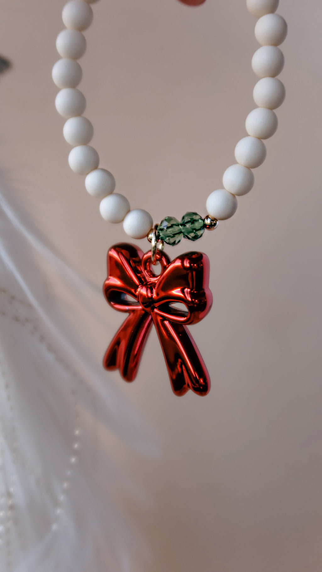 Red Bow Bracelet