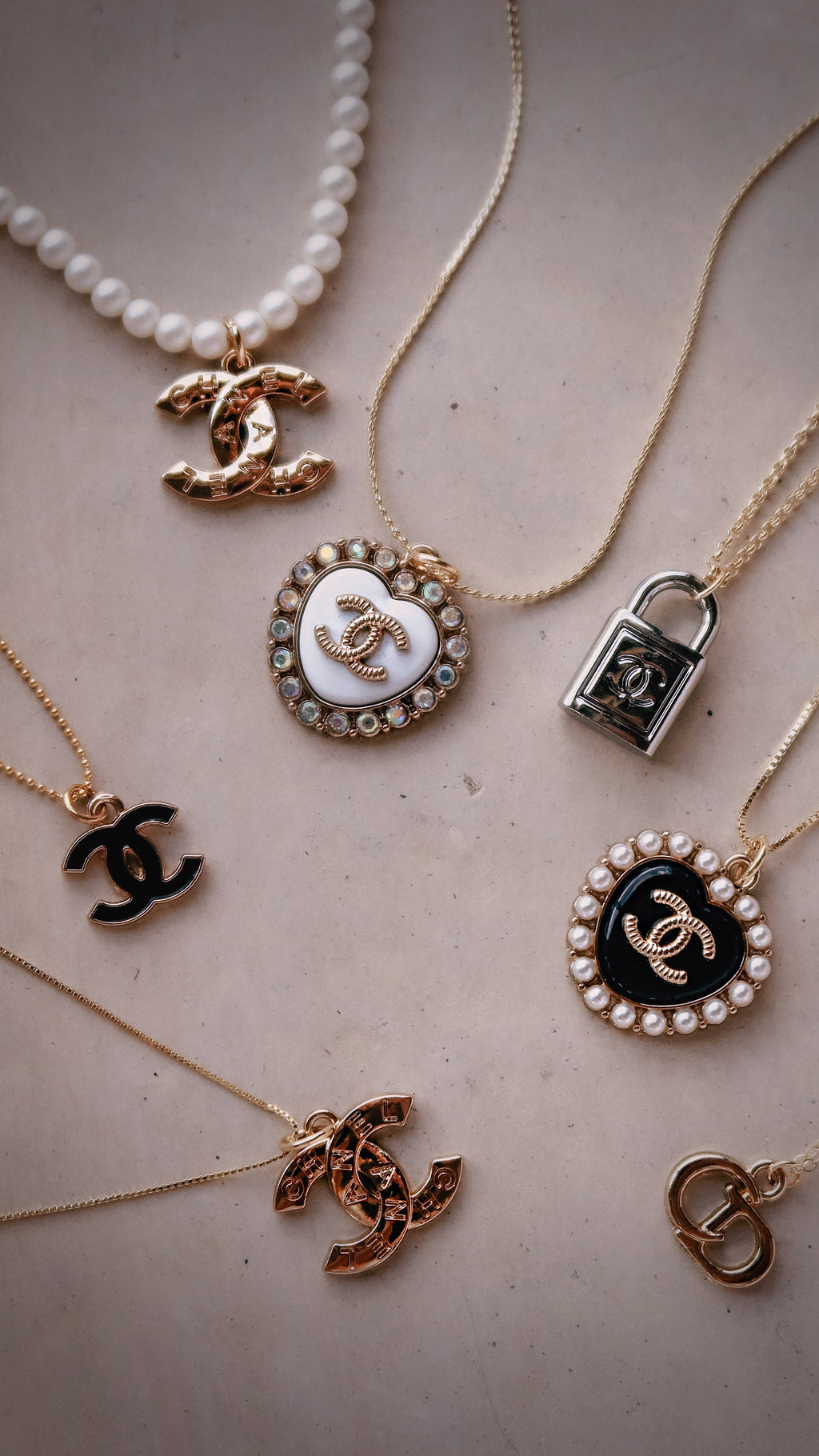 Champagne Problems Necklace