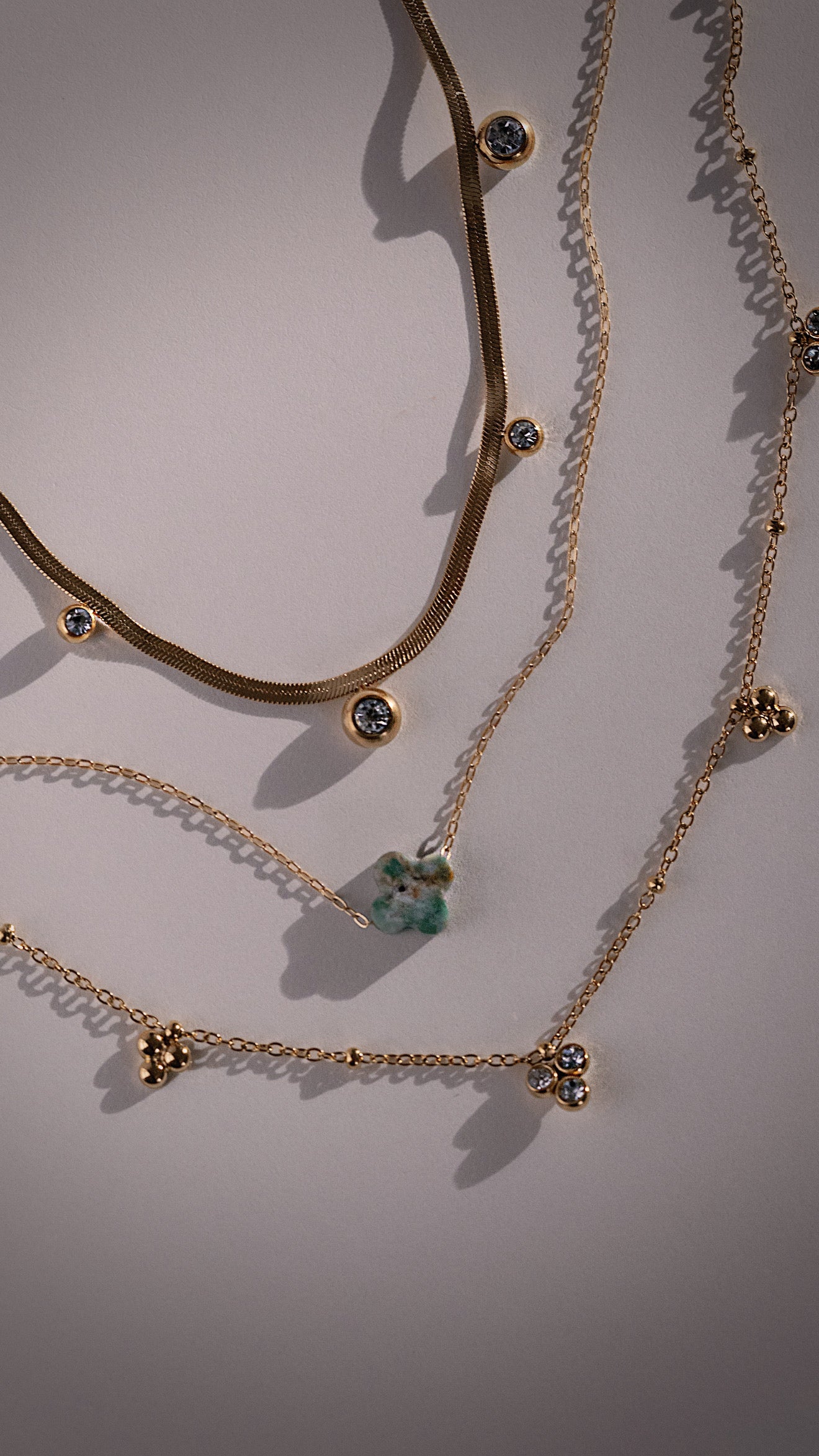 Turquoise Clover Necklace