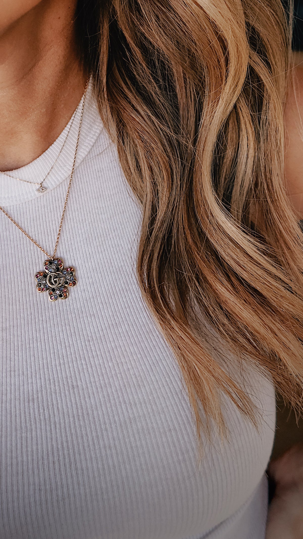 Gucci Clover Necklace