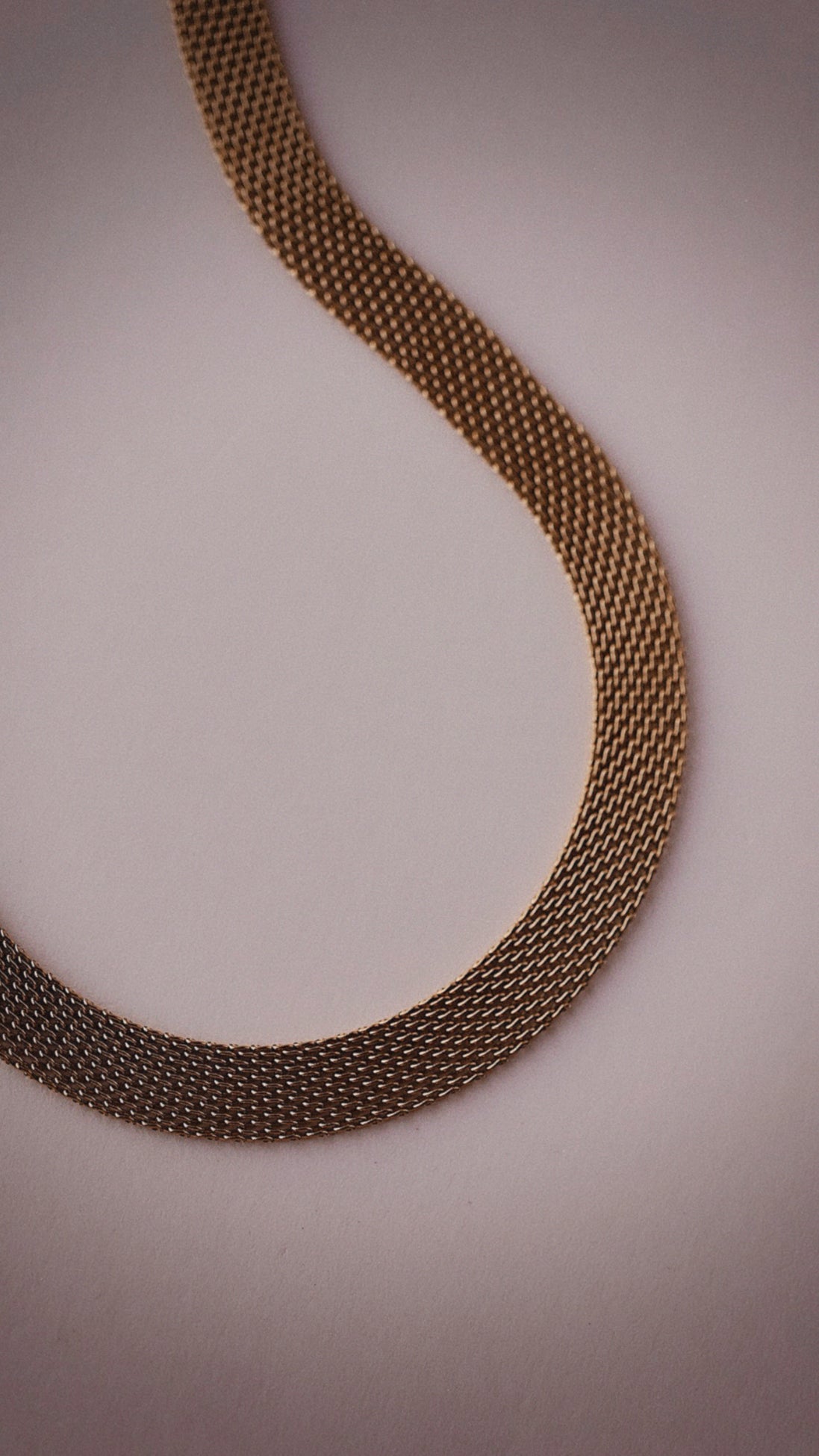 Mesh Collar Necklace