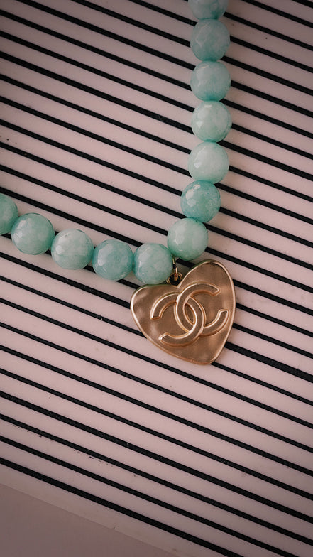 Turquoise Edit Beaded Necklace
