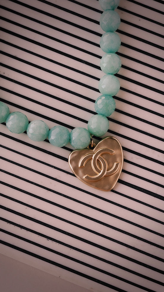 Turquoise Edit Beaded Necklace