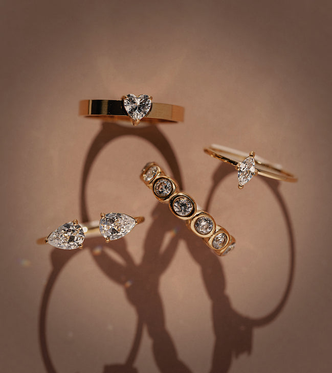 Baby Marquise Ring