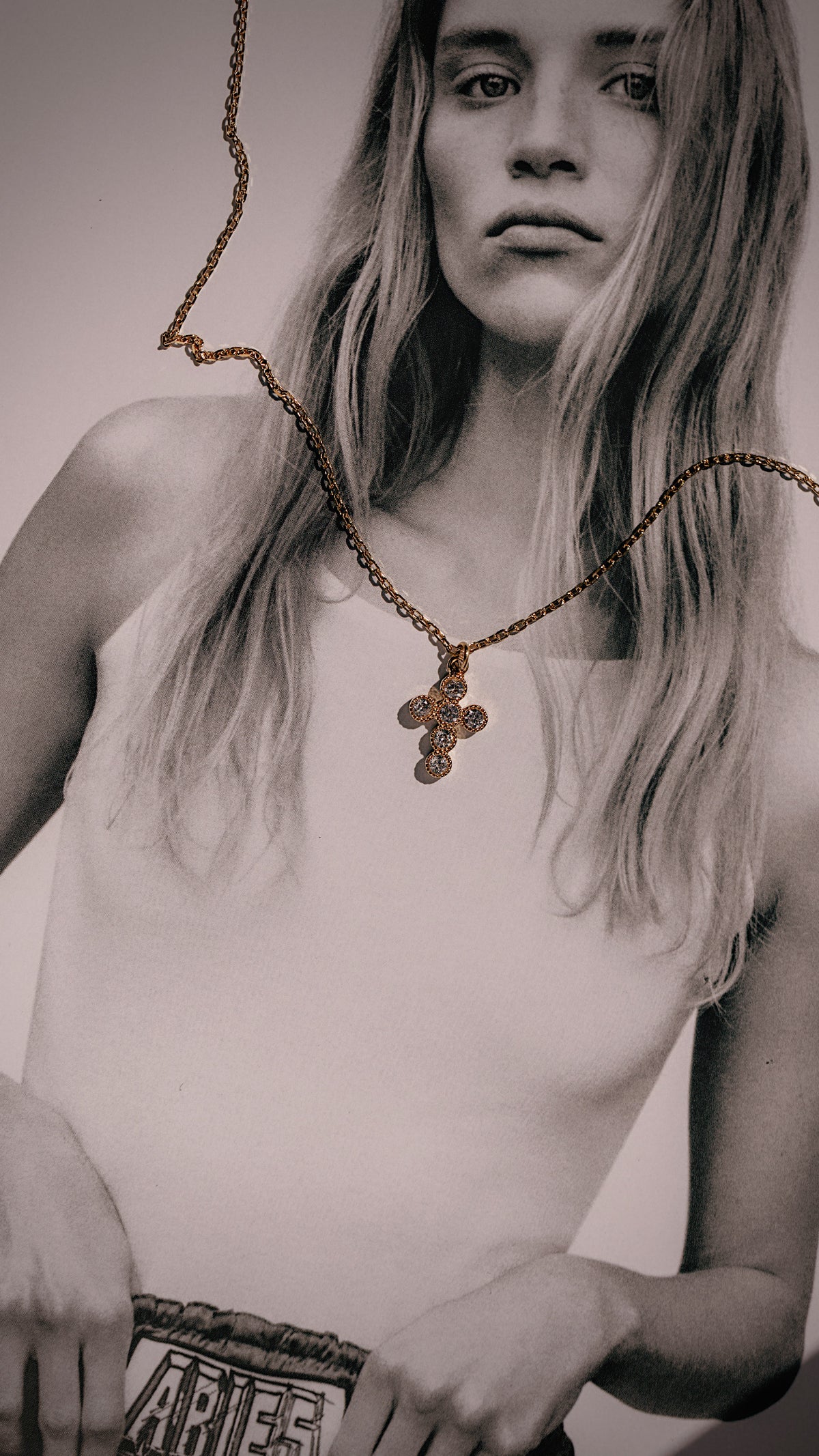 Desert Sands Cross Necklace
