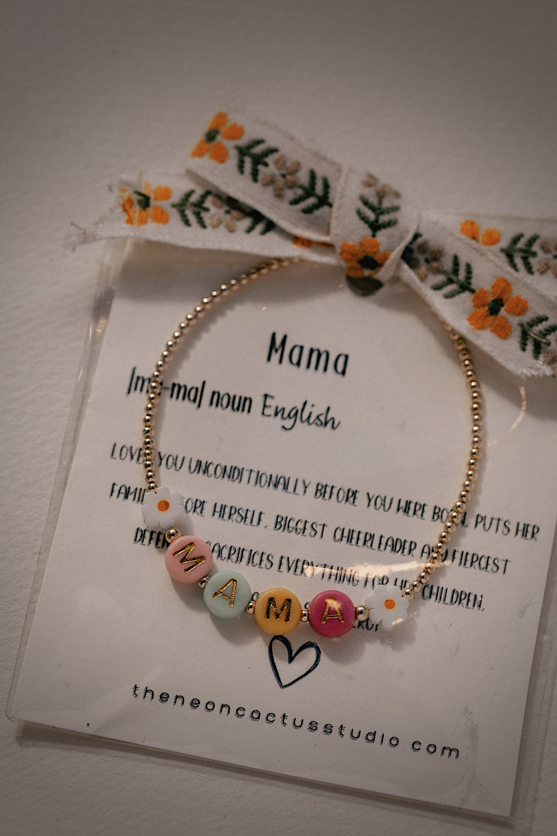 Mama Daisy Gold Filled Bracelet