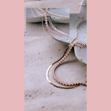 Herringbone Snake Chain Necklace