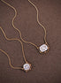 Ember Floating Solitaire Necklace